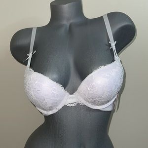 SUPER PUSH UP EXTREME PADDED DOUBLE PADDLE ADD 2 CUP SIZE BOMBSHELL BRA.